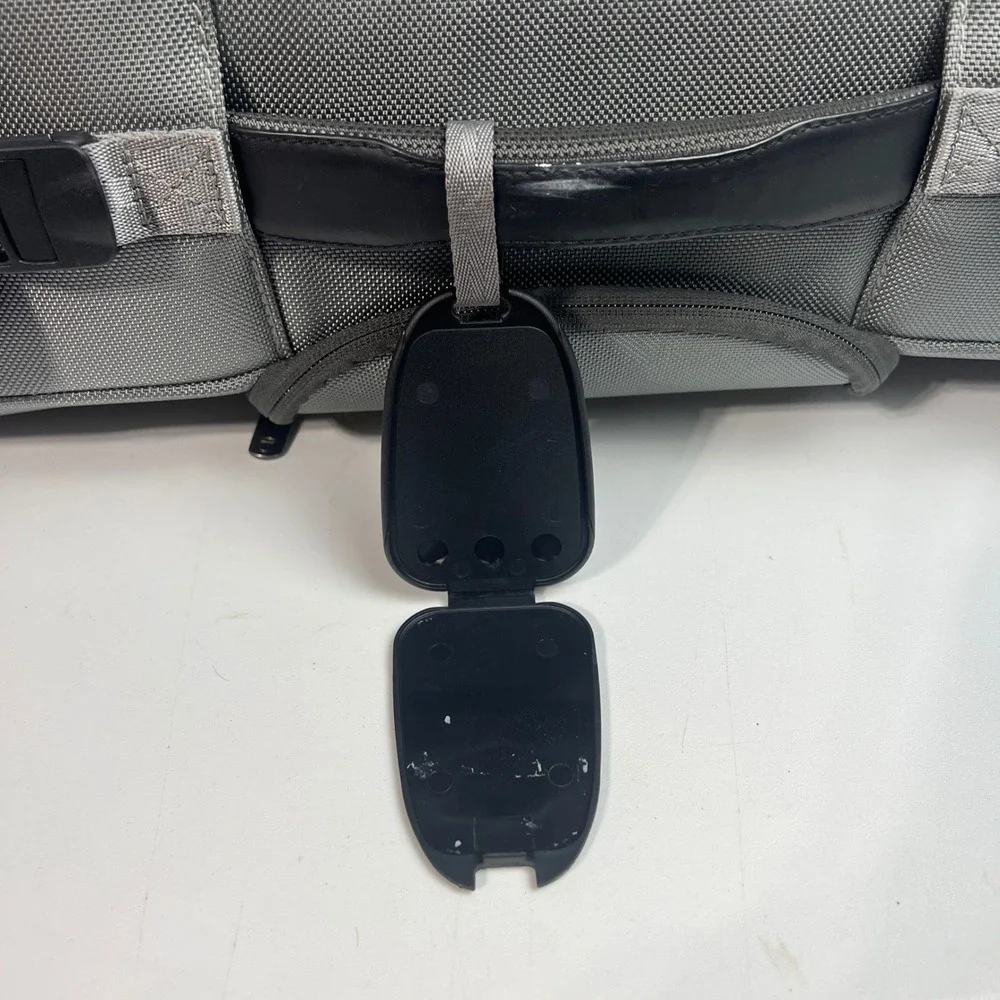 Tumi T-Tech Rolling Garment Bag Grey Ballistic Nylon Suit Carrier 6730MST